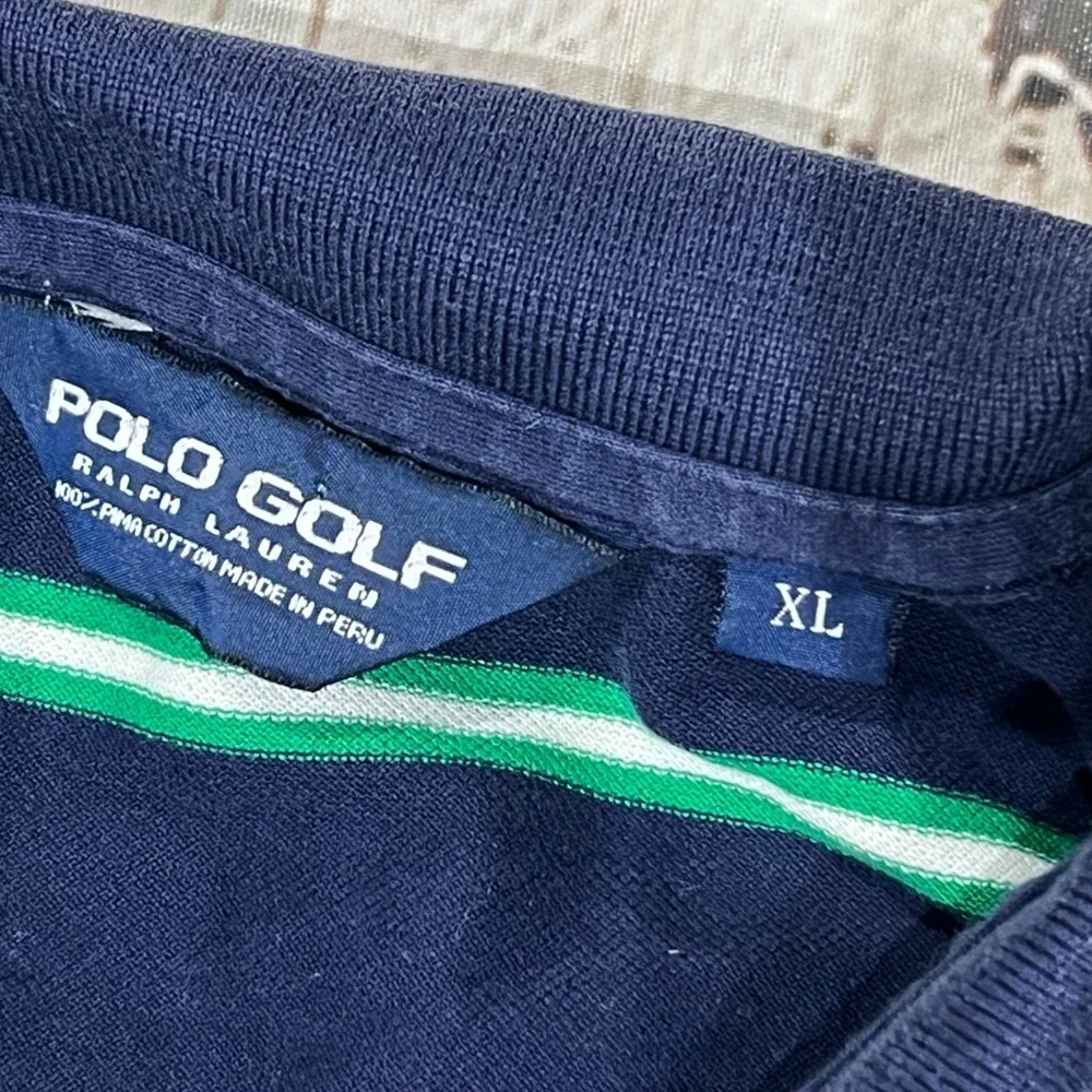 Polo Golf Mens Striped Ralph Lauren Short Sleeve Golf Golfer Shirt